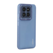 For Xiaomi 14 Pro ENKAY Hat-Prince Translucent Matte TPU Phone Case with Lens Film(Blue)