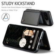For Google Pixel 9 / 9 Pro CaseMe C22 Card Slots Holder RFID Anti-theft Phone Case(Black)