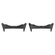 For Google Pixel Watch 3 41mm 1 Pair Stainless Steel Metal Watch Band Connector(Black)