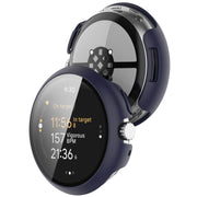 For Google Pixel Watch 3 41mm PC + Tempered Film Integrated Watch Protective Case(Midnight Blue)
