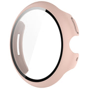 For Google Pixel Watch 3 41mm PC + Tempered Film Integrated Watch Protective Case(Pink)