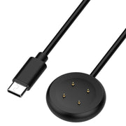 For Google Pixel Watch 3 41 / 45mm USB-C / Type-C Interface Smart Watch Charging Cable, Length: 1m(Black)