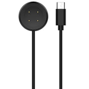 For Google Pixel Watch 3 41 / 45mm USB-C / Type-C Interface Smart Watch Charging Cable, Length: 1m(Black)