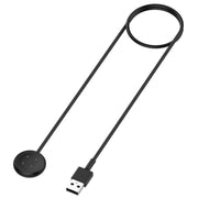 For Google Pixel Watch 3 41 / 45mm USB Interface Smart Watch Charging Cable, Length: 1m(Black)