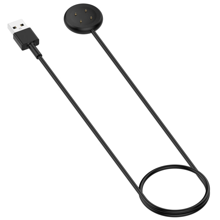 For Google Pixel Watch 3 41 / 45mm USB Interface Smart Watch Charging Cable, Length: 1m(Black)