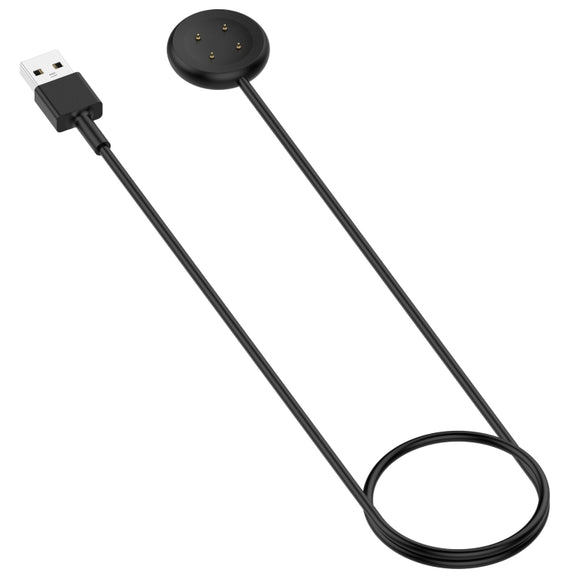 For Google Pixel Watch 3 41 / 45mm USB Interface Smart Watch Charging Cable, Length: 1m(Black)