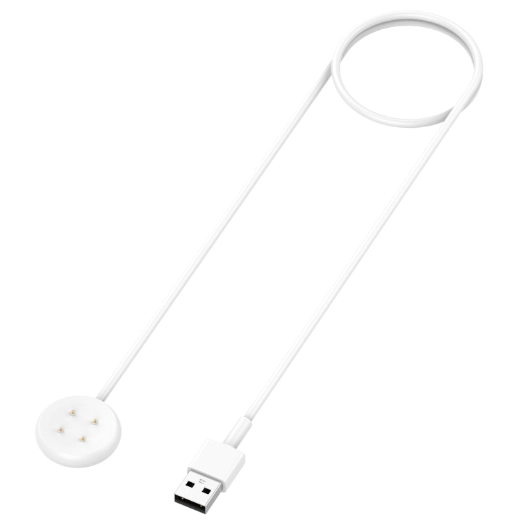 For Google Pixel Watch 3 41 / 45mm USB Interface Smart Watch Charging Cable, Length: 1m(White)