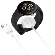For Google Pixel Watch 3 41 / 45mm USB Interface Smart Watch Charging Cable, Length: 1m(White)