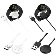 For Google Pixel Watch 3 41 / 45mm USB Interface Smart Watch Charging Cable, Length: 1m(Black)