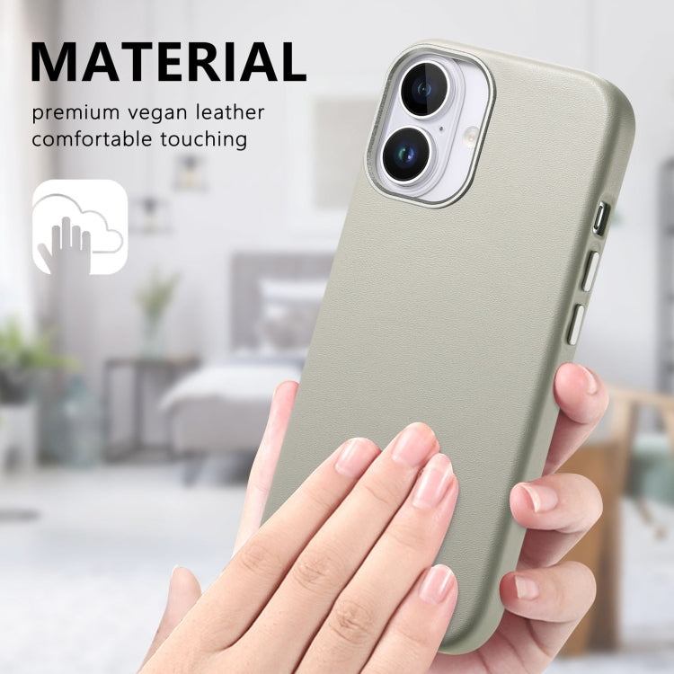 For iPhone 16 Pro Max Electroplated Metal Button Shockproof Phone Case(White)