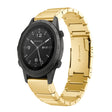 For Garmin MARQ Commander Tortoise Shell 22mm Stainless Steel Watch Band(Gold) - free shipping - PMC TechLife - Order now!