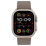 For Apple Watch 10 42mm Mech Milan Metal Mesh Watch Band(Silver)