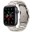 For Apple Watch Series 5 40mm Three Beads Titanium Alloy Metal Watch Band(Titanium Color) - free shipping - PMc TechLife - Order now!