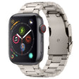 For Apple Watch Series 4 40mm Three Beads Titanium Alloy Metal Watch Band(Titanium Color) - free shipping - PMc TechLife - Order now!