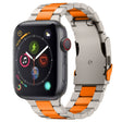 For Apple Watch Series 4 40mm Three Beads Titanium Alloy Metal Watch Band(Titanium Orange) - free shipping - PMc TechLife - Order now!
