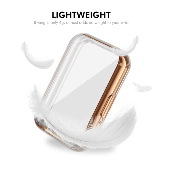 For Samsung Galaxy Fit3 ENKAY Hat-Prince Full Coverage Electroplated Soft TPU Case with Screen Protection(Silver)