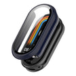 For Xiaomi Smart Band 9 / 9 NFC ENKAY Hat-Prince PC Frame Watch Protective Case with Tempered Film(Dark Blue) - free shipping - PMc TechLife - Order now!
