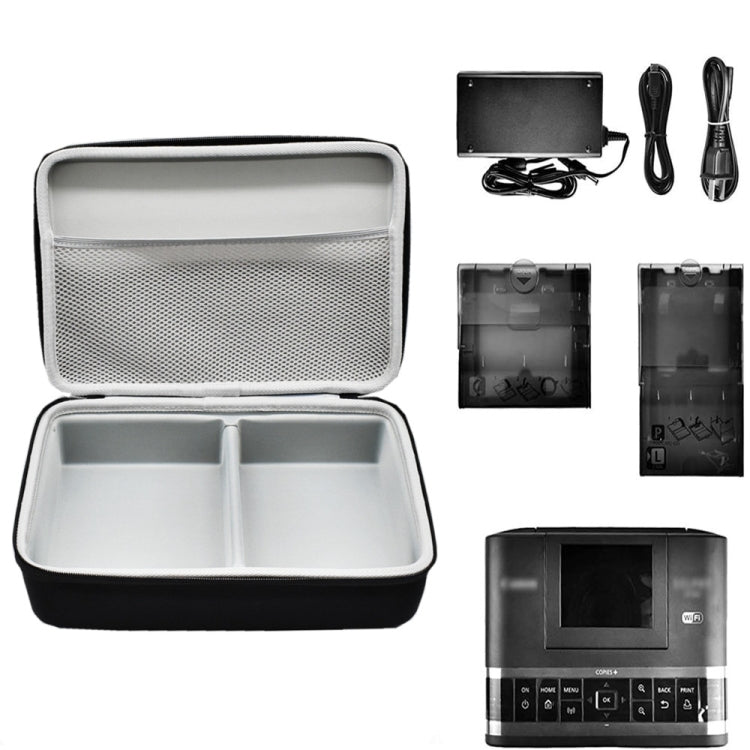For Canon SELPHY CP1300 / CP1200 / CP1500 Wireless Photo Printer Storage Bag Outdoor Travel Hard Shell Protective Case