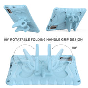 For Lenovo Tab M11 / Xiaoxin Pad 11 2024 Butterfly Bracket EVA Shockproof Tablet Case(Light Blue)