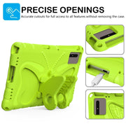 For Lenovo Tab M11 / Xiaoxin Pad 11 2024 Butterfly Bracket EVA Shockproof Tablet Case(Grass Green)