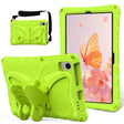 For Lenovo Tab K10 TB-X6C6F 10.3 Butterfly Bracket EVA Shockproof Tablet Case(Grass Green) - free shipping - PMC TechLife - Order now!