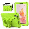 For Lenovo Tan M8 Gen4 8.0 2023 Butterfly Bracket EVA Shockproof Tablet Case(Grass Green) - Lenovo by PMC TechLife | Online Shopping South Africa | PMC TechLife | Buy Now Pay Later Mobicred