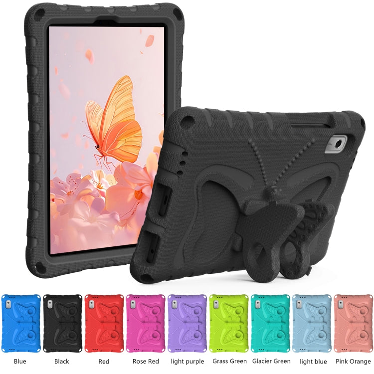 For Lenovo Tab M9 TB-310XU 2023 Butterfly Bracket EVA Shockproof Tablet Case(Black)