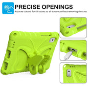 For Lenovo Tab M9 TB-310XU 2023 Butterfly Bracket EVA Shockproof Tablet Case(Grass Green)