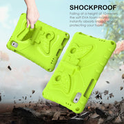 For Lenovo Tab M9 TB-310XU 2023 Butterfly Bracket EVA Shockproof Tablet Case(Grass Green)