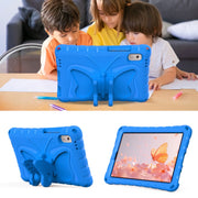 For Lenovo Tab M9 TB-310XU 2023 Butterfly Bracket EVA Shockproof Tablet Case(Blue)