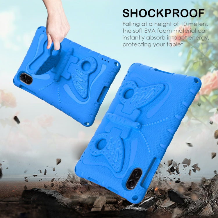 For Honor Pad X9 Butterfly Bracket EVA Shockproof Tablet Case(Blue)