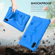 For Honor Pad X9 Butterfly Bracket EVA Shockproof Tablet Case(Blue)