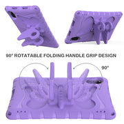For Honor Pad X8 Pro 11.5 Butterfly Bracket EVA Shockproof Tablet Case(Light Purple)