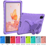For Honor Pad X8 Pro 11.5 Butterfly Bracket EVA Shockproof Tablet Case(Light Purple)
