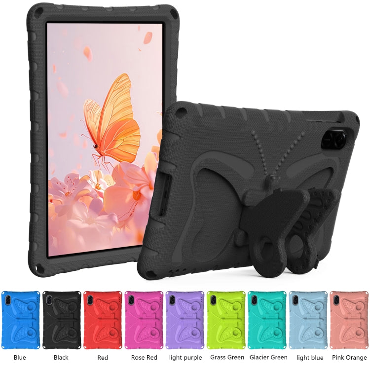 For Honor Pad X8 Pro 11.5 Butterfly Bracket EVA Shockproof Tablet Case(Black)