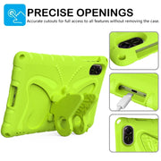 For Honor Pad X8 Pro 11.5 Butterfly Bracket EVA Shockproof Tablet Case(Grass Green)