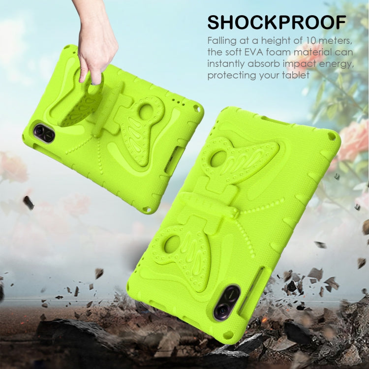 For Honor Pad X8 Pro 11.5 Butterfly Bracket EVA Shockproof Tablet Case(Grass Green)