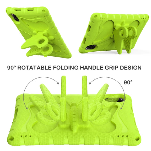 For Honor Pad X8 Pro 11.5 Butterfly Bracket EVA Shockproof Tablet Case(Grass Green)
