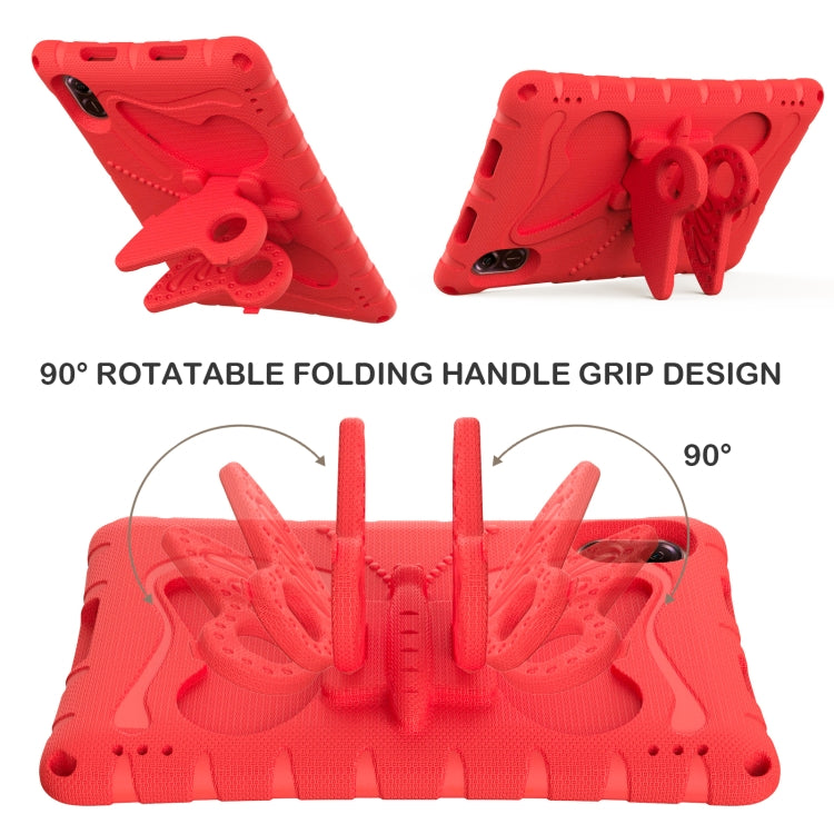 For Honor Pad X8 Pro 11.5 Butterfly Bracket EVA Shockproof Tablet Case(Red)