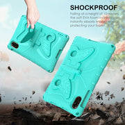 For Honor Pad X8 Pro 11.5 Butterfly Bracket EVA Shockproof Tablet Case(Mint Green)