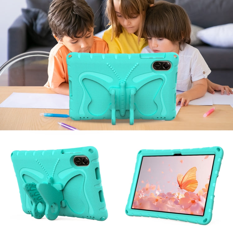 For Honor Pad X8 Pro 11.5 Butterfly Bracket EVA Shockproof Tablet Case(Mint Green)
