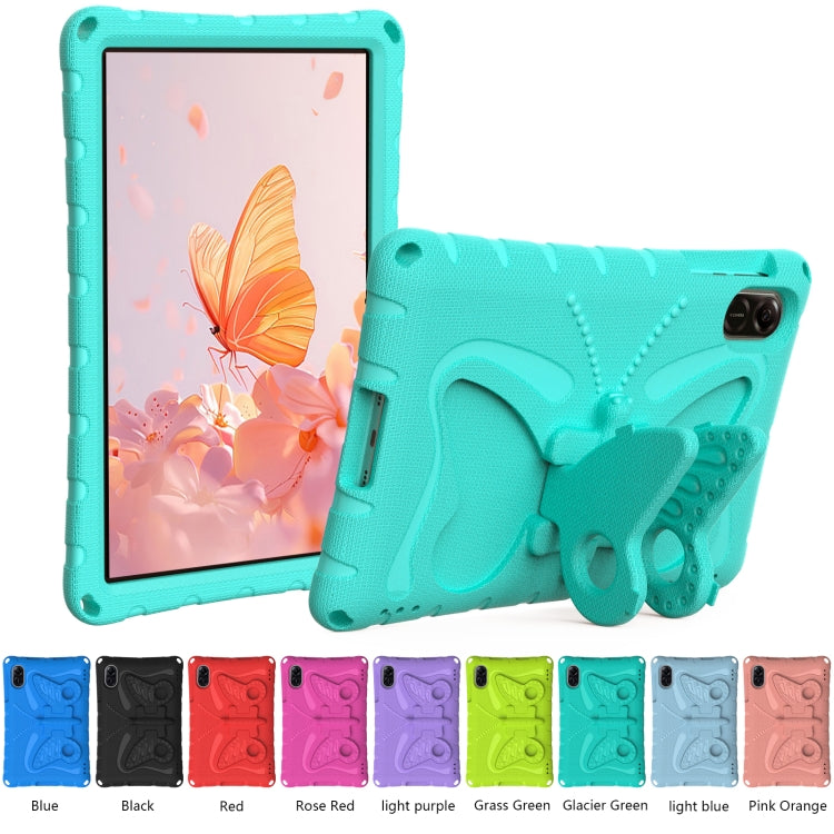 For Honor Pad X8 Pro 11.5 Butterfly Bracket EVA Shockproof Tablet Case(Mint Green)
