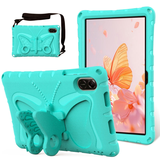 For Honor Pad X8 Pro 11.5 Butterfly Bracket EVA Shockproof Tablet Case(Mint Green)
