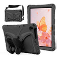 For Honor Pad X8 / X8 Lite 10.1 Butterfly Bracket EVA Shockproof Tablet Case(Black) - Honor by PMC TechLife | Online Shopping South Africa | PMC TechLife | Buy Now Pay Later Mobicred