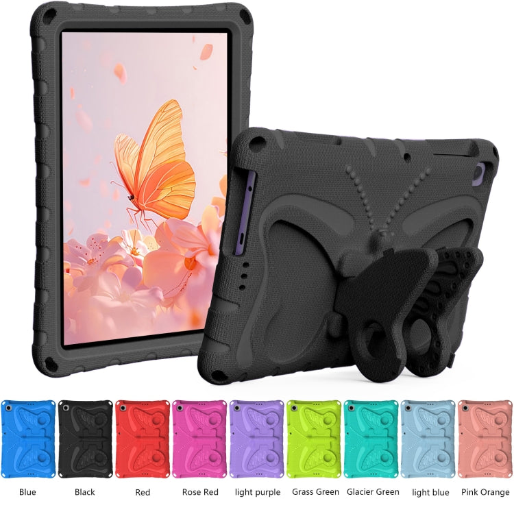 For Honor Pad X8 / X8 Lite 10.1 Butterfly Bracket EVA Shockproof Tablet Case(Black)
