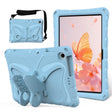 For Honor Pad X6 / Enjoy Tablet 2 Butterfly Bracket EVA Shockproof Tablet Case(Light Blue) - Honor by PMC TechLife | Online Shopping South Africa | PMC TechLife | Buy Now Pay Later Mobicred