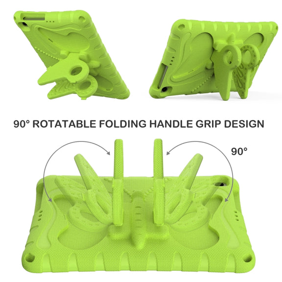 For Honor Pad X6 / Enjoy Tablet 2 Butterfly Bracket EVA Shockproof Tablet Case(Grass Green)