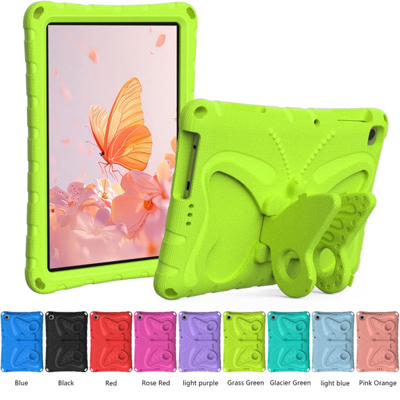 For Honor Pad X6 / Enjoy Tablet 2 Butterfly Bracket EVA Shockproof Tablet Case(Grass Green)