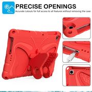 For Honor Pad X6 / Enjoy Tablet 2 Butterfly Bracket EVA Shockproof Tablet Case(Red)