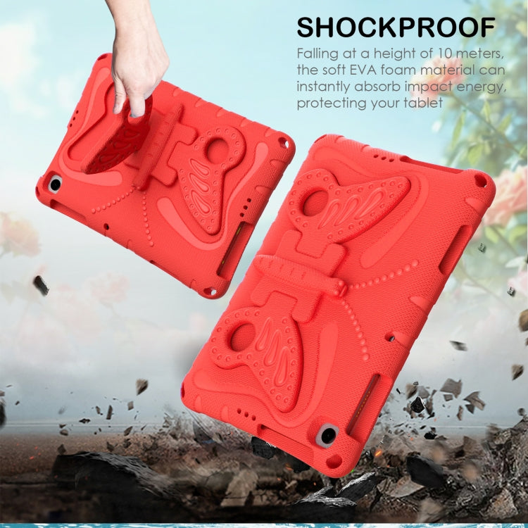 For Honor Pad X6 / Enjoy Tablet 2 Butterfly Bracket EVA Shockproof Tablet Case(Red)